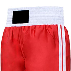 Mens Boxing Shorts Breathable 100% Polyester Casual Fight Shorts <b>Elastic</b> Waist Eco-Friendly Quick Dry - Product Image 5