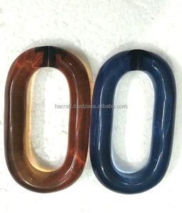 Cadena de Eslabones de Resina Hecha a Mano, Accesorio de Decoración para el Hogar, para Colgar en la Pared, Decoración de Estantes y Decoración Interior Artística - Product Image 3