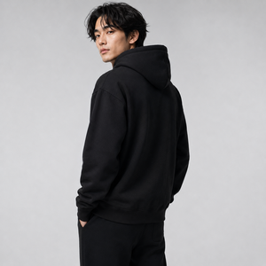 Sweat à capuche 3D avec effets d'impression en relief, matière douce et design élégant pour le streetwear contemporain - Product Image 2