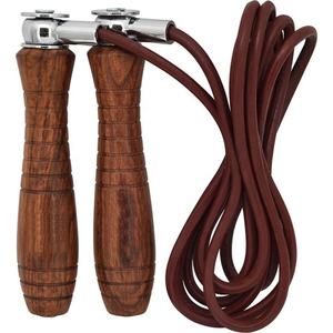 Customized 9 FT Speed Jump <b>Rope</b> Heavy <b>Exercise</b> Adjustable Wooden Handles Smart Fitness Leather PP Wholesale Skipping <b>Rope</b> Wooden - Product Image 1