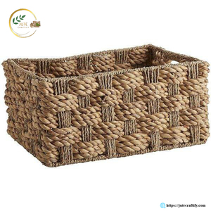 High Quality Jute <b>Basket</b> – Durable Eco Friendly <b>Storage</b> <b>Basket</b> for Home, Office and Retail Use - Product Image 2