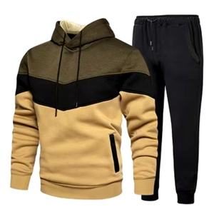 Survêtements d'hiver chauds anti-UV pour hommes, personnalisés avec logo, fabriqués directement par les fabricants, en coton pur écologique, grandes tailles - Product Image 1