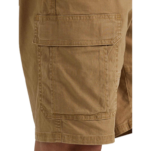 Shorts Unisex de Color Sólido, Cintura Alta Elástica, Tela Transpirable, Ecológicos, con Bolsillos Delanteros con Logotipo, de Algodón Orgánico - Product Image 4