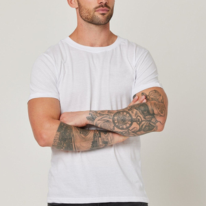 T-shirt de sport pour homme, dernier design, course à pied, fitness, respirant, séchage rapide, 100% coton, coupe classique, manches courtes - Product Image 4