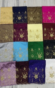 Nouvelle arrivée, dernière tendance, tissu pour robe Gorgura avec motif floral, design artisanal, fabricant de tissus provenant d'un fournisseur indien - Product Image 3