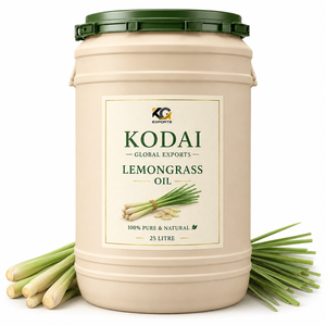 Aceite Esencial de Limoncillo de Tamil Nadu 100% Puro y Natural de Primera Calidad, Destilado al Vapor, para Aromaterapia y Cuidado Facial, Kodai Global Export - Product Image 1