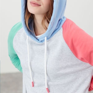 Sudadera con Capucha Casual para Mujer, Diseño 2026, Estilo Urbano, 100% Algodón Felpa, Transpirable para Invierno, con Logotipo Frontal - Product Image 3