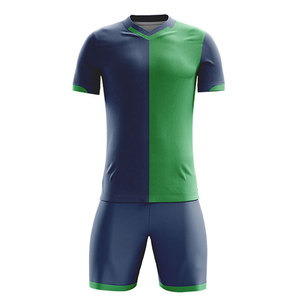 Uniforme Deportivo de Fútbol con Logotipo Personalizado, Tejido de Poliéster Ligero, Transpirable y Suave, de Alto Rendimiento, al Por Mayor, con el Mejor Servicio - Product Image 1