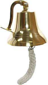 Campana de Pared de Latón Pulido de Primera Calidad, Decoración Náutica Vintage para Barco o Iglesia - Product Image 3