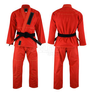 Comfortable Stretch Front Logo Jiu Jitsu <b>Kimono</b> BJJ Uniform for <b>Men</b> with Durable Stitching Soft Fabric Lightweight & Breathable - Product Image 2