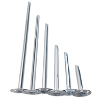 Ancre d'isolation métallique pré-galvanisée fixation d'isolation métallique pour éviter les incendies prix de gros