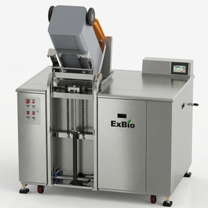 Máquina Comercial Sostenible de Reciclaje de Residuos Alimentarios y Compostaje Aeróbico de 200 kg con Motor de Acero Inoxidable de 3100 W para Fábrica - Product Image 2