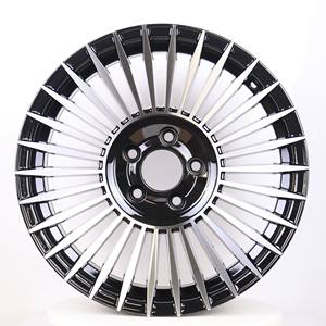 חדש 18x8j et30 40 <span class=keywords><strong>pcd</strong></span> 4x100 4 120 5x100 5x120 CB54.1-73.1 4-חור שחור 5 ציצה סיבוב תהליך סגסוגת גלגל אלומיניום גלגל - Product Image 1