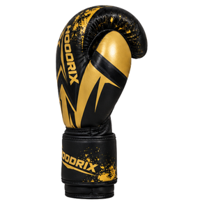 Gants d'entraînement de boxe pour adultes, gants rembourrés confortables avec sangle de poignet sécurisée pour le kickboxing, le fitness et le sparring - Product Image 4