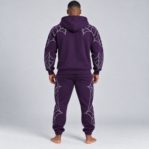 Wholesale men spider <b>hoodie</b> with durable fabric <b>trendy</b> design relaxed fit stylish details and comfortable quality for everyday - Product Image 5