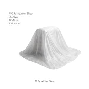 Lámina de Fumigación de PVC de Alta Calidad OGAWA 12x12m 150 Micras OEM Disponible |   Cubierta de Protección para Productos de Control de Plagas - Product Image 1