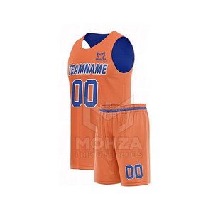 Vente en gros d'uniformes de basket-ball réversibles personnalisés, respirants, de haute qualité, ensemble d'équipe, best-seller, prix bas, service OEM, 100% - Product Image 5
