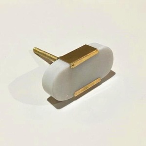 Wholesale Clear White Resin Wood Ring <b>Dresser</b> <b>Knobs</b> Architectural Furniture Hardware - Product Image 2