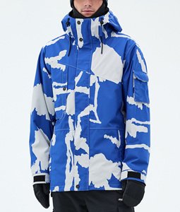 Custom <b>Camo</b> Snowboarding Ski <b>Jacket</b> 2026 <b>Waterproof</b> Windproof Thermal Insulated Winter Ski Wear OEM ODM Factory Supplier - Product Image 1