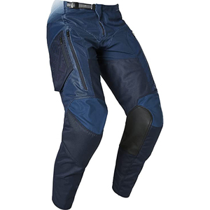 Pantalon de moto respirant pour homme, color-block, orange, gris, noir, polyester, nylon, toutes saisons, équipement moto adulte - Product Image 2