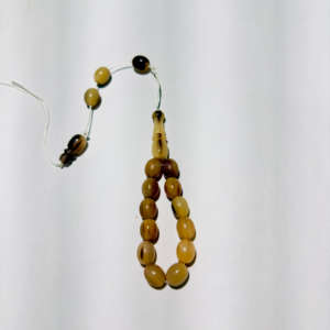 Fait à la main 33 pièces musulman Tasbih Real Touch eau corne de buffle perles de prière antioxydant chapelet islamique turc Misbah - Product Image 5