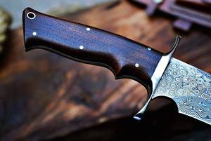Custom Handmade Carbon Steel Hunting <b>Knife</b> 13 Inch <b>Bone</b> <b>Handle</b> with Silver Bolster Ambidextrous Durable THEWIZ CRAFTS - Product Image 2