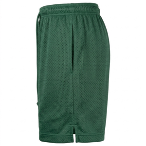 Shorts de sport pour hommes en gros, simple couche, couleur unie, respirants, séchage rapide, imperméables, coupe-vent, taille élastique, haute qualité, personnalisables - Product Image 4
