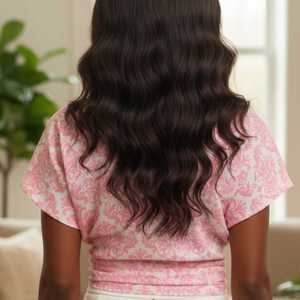 Châle Damassé Rose et Blanc pour Femme – Écharpe Légère et Douce à Motif Floral Élégant – Idéal pour Soirées et Cadeaux - Product Image 6