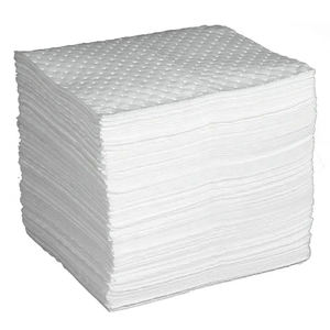 N-FIBER P45 Almohadillas Absorbentes de Aceite Hidrófobas de Alta Absorción de 1.6L para Control de Derrames Industriales, 100 Almohadillas/Caja - Product Image 3