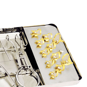 ชุดเครื่องมือทำจากยางเขื่อนพร้อมถาดรองเทปฆ่าเชื้อชุดแยกฟันคลาส II - Product Image 3