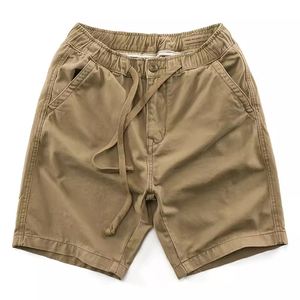 Pantalones cortos informales a la moda para hombre, cintura elástica, ropa de calle cómoda de verano, pantalones cortos ligeros para uso diario - Product Image 1
