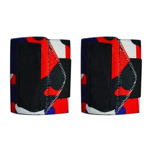 Adjustable Wrist <b>Wraps</b> with Velcro Closure for Gym Weightlifting Unisex Multicolor Camouflage Design Moderate <b>Stretch</b> - Product Image 4