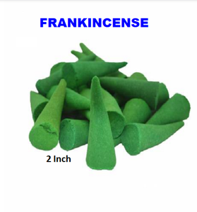 กรวยธูปกำยานธรรมชาติ (สีเขียว) - Product Image 1