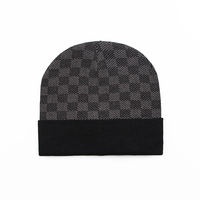Gorros de punto de alta calidad para hombre y mujer, impresión de logotipo personalizado, MOQ bajo, gran venta, nuevos gorros de hombre para el invierno