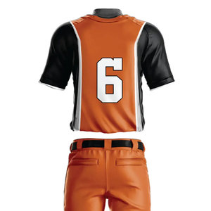 Wholesale New Arrival High Quality Custom Logo Men's Baseball Uniform Custom Sports Wear Baseball Uniform For Sale - Product Image 6
