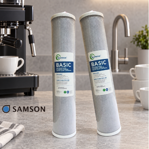 Filtro de Carbón Activado Estándar de 20 Pulgadas para Debajo del Fregadero, Material de Bloque de Carbón, Precio Competitivo - Product Image 1