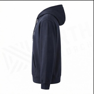 Sweat à capuche North Approach pour homme, coupe oversize, en molleton de coton, décontracté, avec poche avant, style automne - Product Image 3