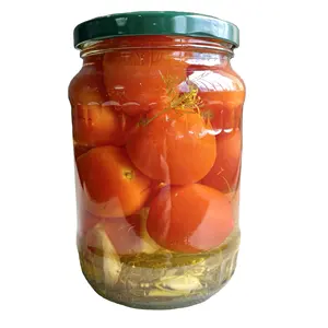 SPECIAL OFFER High Quality Low Price ECOVITA Pickled Tomato In Vinegar 720ml Mason Jar