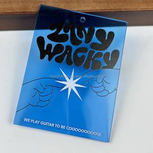 Low MOQ Customized Vintage Acrylic Luggage Tag Carabiner Backpack Tag <b>Personalized</b> Hard-Wearing Fashion Trend - Product Image 5