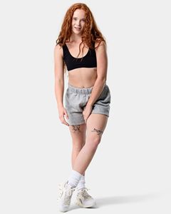 Shorts de sport en coton doux pour femmes, taille haute, pour voyage, gym, yoga, fabricant OEM - Product Image 3