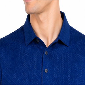Ensemble polo et short de golf pour homme, séchage rapide, extensible dans quatre directions, spandex/nylon, confortable pour un usage quotidien, style sportif classique et luxueux - Product Image 6