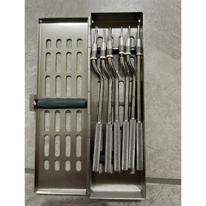 ชุดมีดตัดกระดูก Miltex พร้อมตัวล็อค สแตนเลสสตีล 6 ชิ้น - Product Image 3