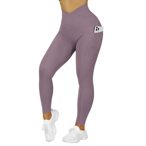 Shorts de Yoga Personalizados para Mujer de Alta Calidad GAF, con Bolsillos, Deportivos, Elásticos, Transpirables, 100% Poliéster, Tallas Grandes - Product Image 5