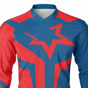 Camiseta Personalizada para Motocross, Jersey de Motociclismo en Blanco, Jersey de Manga Larga para Carreras, Jerseys de Motocross Sublimados - Product Image 4