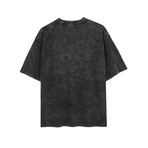 Camiseta Oversize de Algodón 100% Vintage Lavado a la Piedra para Hombre, Diseño Personalizado, Impresión Digital con Efecto Ácido, Venta al por Mayor del Fabricante - Product Image 3