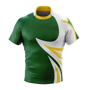 Customizable <b>Football</b> Team Clothing High Quality Breathable Rugby Uniform New Design Low <b>Price</b> 100% Polyester - Product Image 2