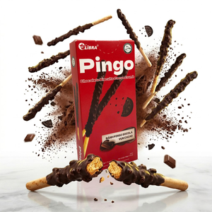 Deliciously Coated PINGO Milk Chocolate Biscuits Cocoa Crumb 32g Manufactured From Vietnam Factory | ODM & Sampling Services| - Product Image 1