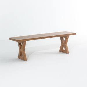 Banc en bois Vandana Falcon Arista pour une assise confortable et élégante dans les espaces intérieurs et extérieurs modernes - Product Image 1