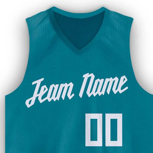 Maillot de basketball unisexe sans manches à col ras du cou, imprimé lumineux personnalisé, respirant et à séchage rapide, 100 % sportif, vente chaude - Product Image 2