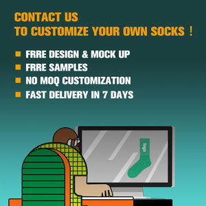 Diseña tus Propios Calcetines Deportivos de Punto con Logotipo Personalizado, Calcetines Atléticos de Algodón, Fabricante Profesional de Calcetines Deportivos Personalizados - Product Image 6